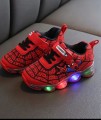 Świecące buty LED r. 30 dziecięce spiderman
