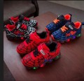 Świecące buty LED r. 30 dziecięce spiderman