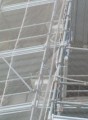 siatka 3,07x20m biała ochronna na rusztowania UV deszcz wiatr