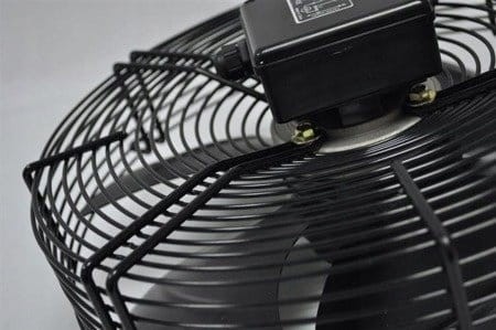 wentylator osiowy tłoczący 250mm piec nadmuchowy