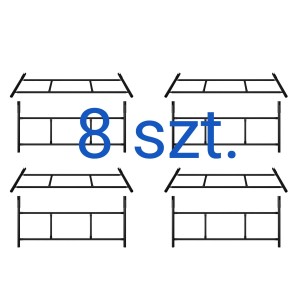 Rusztowanie warszawskie zestaw 8 ram