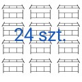 Rusztowanie warszawskie zestaw 24 ram