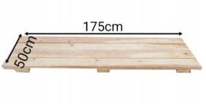 podest blat drewniany impregnowany 175x50 